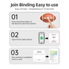 Kép 4/9 - Kompakt GPS nyomkövetők - Rögbi alakú elvesztésgátló eszköz, amely kompatibilis az Apple Find My programmal - Fekete, 2 db