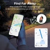 Kép 6/9 - Kompakt GPS nyomkövetők - Rögbi alakú elvesztésgátló eszköz, amely kompatibilis az Apple Find My programmal - Fekete, 2 db