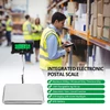 Kép 5/10 - Elektronikus postai mérleg 10g Precíziós integrált rozsdamentes acél digitális mérleg LCD háttérvilágítású kijelzővel - 120 kg