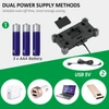 Kép 10/10 - Elektronikus postai mérleg 10g Precíziós integrált rozsdamentes acél digitális mérleg LCD háttérvilágítású kijelzővel - 300 kg