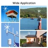 Kép 4/9 - Szélturbina generátor készlet, 400 W 12 V, 6 lapátos hibrid töltésvezérlővel - Fehér
