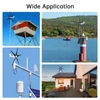 Kép 3/8 - Szélturbina generátor készlet, 400 W 12 V hibrid töltésvezérlővel 2,0 m/s indító szélsebesség - Fekete, 5 lapáttal