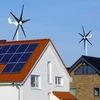 Kép 4/8 - Szélturbina generátor készlet, 400 W 12 V hibrid töltésvezérlővel 2,0 m/s indító szélsebesség - Fekete, 5 lapáttal