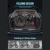Kép 7/20 - SAMEBIKE LOTDM200-II E-bike 20 * 4,0 hüvelykes zsíros gumiabroncs, összecsukható elektromos kerékpár - Fehér