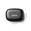 Kép 2/16 - BOYA mini One-Trigger-Two 2,4G vezeték nélküli mikrofonrendszer, telefonmikrofon, mini hajtókamikrofon - Fekete