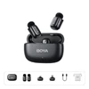 Kép 3/16 - BOYA mini One-Trigger-Two 2,4G vezeték nélküli mikrofonrendszer, telefonmikrofon, mini hajtókamikrofon - Fekete