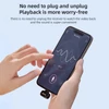 Kép 14/16 - BOYA mini One-Trigger-Two 2,4G vezeték nélküli mikrofonrendszer, telefonmikrofon, mini hajtókamikrofon - Fekete