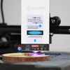 Kép 3/14 - Geevorks 450 nm-es 80 W-os lézermodul, fix fókusztávolságú lézergravírozó fej