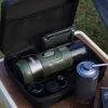 Kép 11/20 - HiBREW H4B vezeték nélküli hordozható 3 az 1-ben eszpresszó kávéfőző, 15 bar nyomás - Zöld