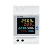 Kép 3/14 - 6 az 1-ben digitális, egyfázisú energiamérő teszter, Din-sínes váltóáramú monitor - D52-2066, AC 40V~300V
