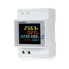 Kép 5/14 - 6 az 1-ben digitális, egyfázisú energiamérő teszter, Din-sínes váltóáramú monitor - D52-2066, AC 40V~300V