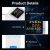 Kép 2/16 - 6 az 1-ben digitális, egyfázisú energiamérő teszter, Din-sínes váltóáramú monitor - D52-2065, AC 250V~450V