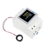 Kép 7/16 - 6 az 1-ben digitális, egyfázisú energiamérő teszter, Din-sínes váltóáramú monitor - D52-2065, AC 250V~450V