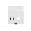 Kép 8/16 - 6 az 1-ben digitális, egyfázisú energiamérő teszter, Din-sínes váltóáramú monitor - D52-2065, AC 250V~450V