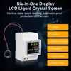 Kép 9/16 - 6 az 1-ben digitális, egyfázisú energiamérő teszter, Din-sínes váltóáramú monitor - D52-2065, AC 250V~450V