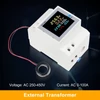 Kép 12/16 - 6 az 1-ben digitális, egyfázisú energiamérő teszter, Din-sínes váltóáramú monitor - D52-2065, AC 250V~450V