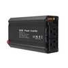 Kép 4/15 - 300 W-os inverteres 12 V DC – 110 V AC autóipari átalakító tápegység, QC3.0 - Fekete