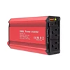 Kép 6/15 - 300 W-os inverteres 12 V DC – 110 V AC autóipari átalakító tápegység, QC3.0 - Piros
