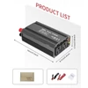 Kép 10/15 - 300 W-os inverteres 12 V DC – 110 V AC autóipari átalakító tápegység, QC3.0 - Piros