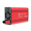 Kép 1/15 - 300 W-os inverteres 12 V DC – 110 V AC autóipari átalakító tápegység, QC3.0 - Piros