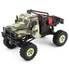 Kép 7/20 - WLtoys 184021 távirányítós autó, 1/18 2,4 GHz, 4WD katonai teherautó