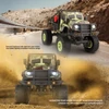 Kép 19/20 - WLtoys 184021 távirányítós autó, 1/18 2,4 GHz, 4WD katonai teherautó