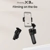 Kép 5/20 - hohem iSteady X3 SE hordozható 3 tengelyes okostelefonos karimbal stabilizátor, összecsukható telefon vlog gimbal stabilizátor - Fekete