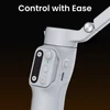 Kép 8/16 - hohem iSteady X3 SE hordozható 3 tengelyes okostelefonos karimbal stabilizátor, összecsukható telefon vlog gimbal stabilizátor - Szürke