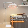 Kép 7/19 - Andoer HD-M18X 36W padló LED videolámpa, összecsukható LED töltőlámpa, Szépség állóhold lámpa - Fehér