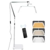 Kép 1/19 - Andoer HD-M18X 36W padló LED videolámpa, összecsukható LED töltőlámpa, Szépség állóhold lámpa - Fehér