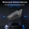 Kép 9/15 - Hysnox H9 motoros sisak, 1000 méteres intercom hatótáv, BT5.1 kihangosító interfon - Karbon, 1 db