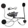 Kép 15/15 - Hysnox H9 motoros sisak, 1000 méteres intercom hatótáv, BT5.1 kihangosító interfon - Karbon, 1 db