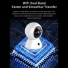 Kép 18/20 - K11 1080P beltéri vezeték nélküli biztonsági kamera, 2.4G/5G intelligens WiFi