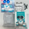 Kép 4/13 - 836 Kids újratölthető távirányítós robot – automatikus bemutató, rugalmas fej és kezek, zene, LED szemek - Kék