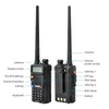 Kép 5/15 - BAOFENG UV-5R 8W Walkie Talkie Interphone, VHF / UHF - Fekete