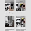 Kép 20/20 - HiBREW H10A félautomata eszpresszó kávéfőző（Ezüst)