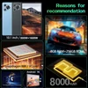 Kép 15/16 - Android 14 táblagép, 10,1 hüvelykes nagy tisztaságú képernyő, nyolcmagos processzor, kettős kamera 8 GB+256 GB - Kék