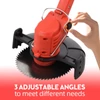 Kép 4/8 - Weed Wacker akkus fűnyíró 108-132cm visszahúzható - 2 akkumlátorral
