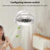 Kép 4/11 - Többfunkciós állványos ventilátor, hordozható kemping világítási ventilátor