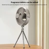 Kép 5/11 - Többfunkciós állványos ventilátor, hordozható kemping világítási ventilátor