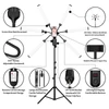 Kép 8/15 - Rugalmas, 6 karú LED-es videolámpa, 60 W-os fényképező kitöltőlámpa