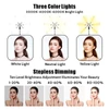 Kép 11/15 - Rugalmas, 6 karú LED-es videolámpa, 60 W-os fényképező kitöltőlámpa