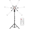 Kép 15/15 - Rugalmas, 6 karú LED-es videolámpa, 60 W-os fényképező kitöltőlámpa