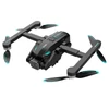 Kép 3/20 - S188 GPS távirányítós Quadcopter kettős kamerával, 8K / 180° ESC fel/le/lapos kamera - Fekete, 2 akkumulátor