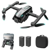 Kép 3/20 - S188 GPS távirányítós Quadcopter kettős kamerával, 8K / 180° ESC fel/le/lapos kamera - Ezüst, 2 akkumulátor