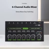 Kép 7/13 - MAX600-PRO 6 csatornás mini audio keverő