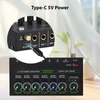 Kép 11/13 - MAX600-PRO 6 csatornás mini audio keverő