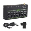 Kép 1/13 - MAX600-PRO 6 csatornás mini audio keverő