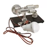 Kép 2/14 - LL-003-BL-BULB Forró levegős Stirling motor, áramfejlesztő motor modell - Fekete