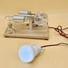 Kép 8/15 - LL-003-BL-BULB Forró levegős Stirling motor, áramfejlesztő motor modell - Sárga